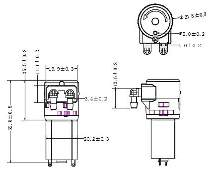 First Level Deceleration Peristaltic Pump