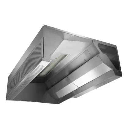 Commercial Kitchen Exhaust Hood for Smoke Exhaust Systems