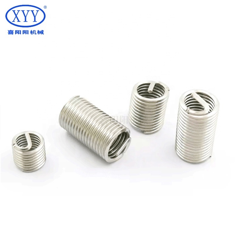 XYY M6 Model Stainless Steel and Aluminum Threaded Inserts Fastener M2 Thread Size for Plastic Carton Packing
