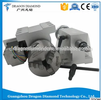 CNC dividing head, rotary K11 80 three claw chuck Three Claw Chuck 4 axis Rotation axis/engraver woodworking engraving machine