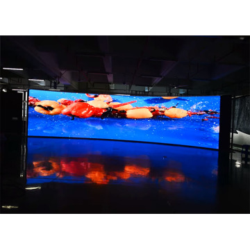 Wide Viewing Angle Indoor Curved LED Display
