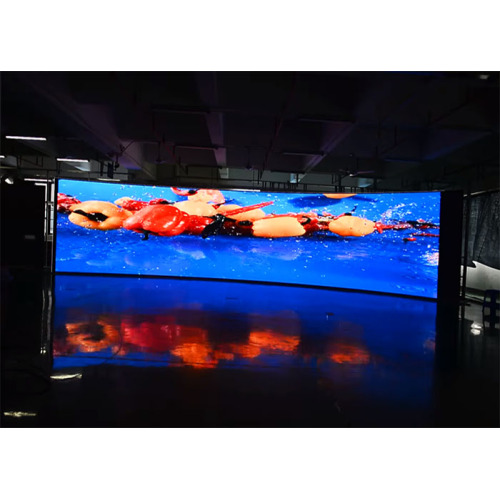 Wide Viewing Angle Indoor Curved LED Display