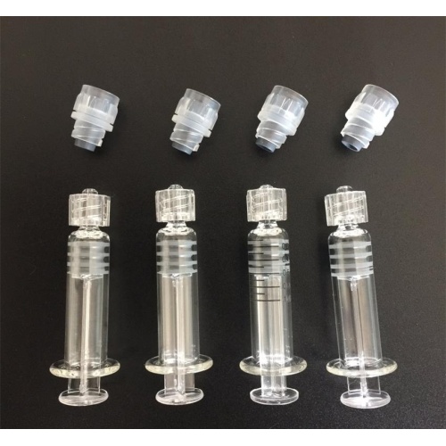 Luer sliding leak-proof glass pre-installed oil syringe