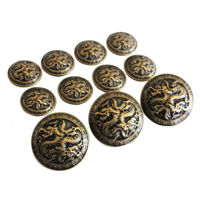 Crown Phoenix Buttons