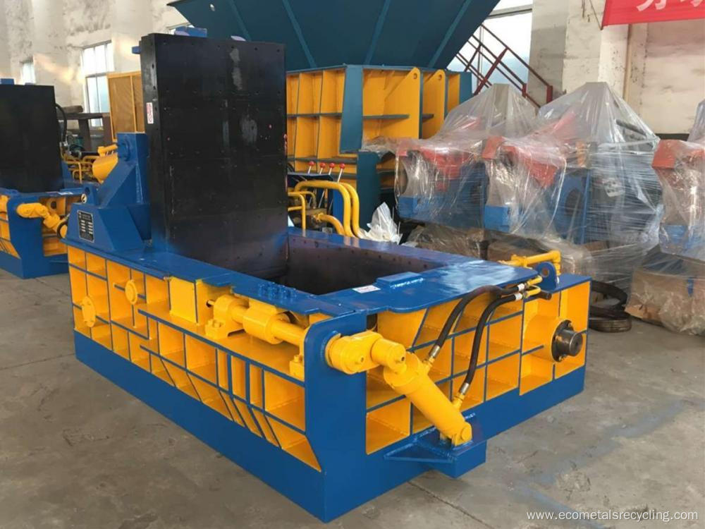 Hydraulic Waste Steel Aluminum Copper Metal Baler