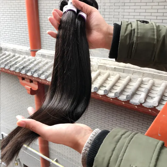 Wholesale Unprocessed Raw Virgin Brazilian Human Hair Weave Bundles