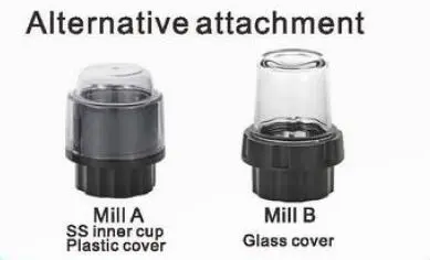 S/S 3 in 1 Juice Crushing Blender