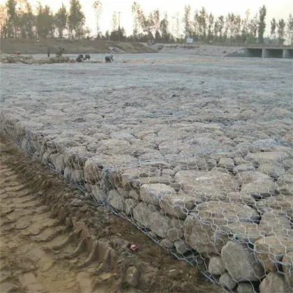 Hot Dipped Galvanized Gabion Terramesh