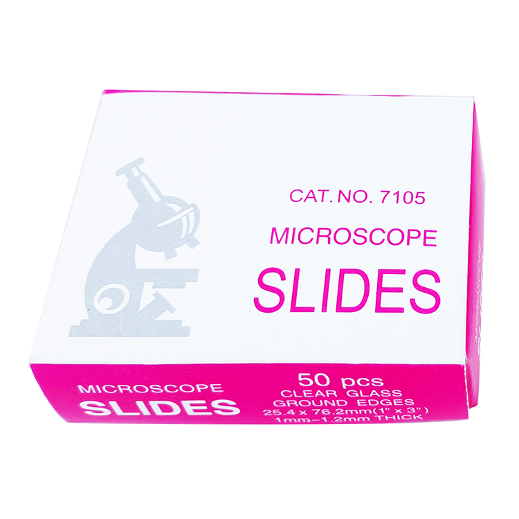 Fine Polished Edges Microscope slides 7105