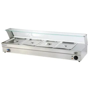 Hot Sale Electric Hot Food Display 3 Pan Bain Marie Catering Bain Marie
