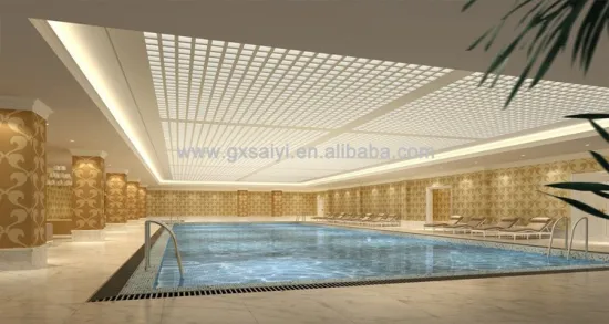 0.5mm open ceiling design pictures Aluminum False Ceilings for Interior Decoration