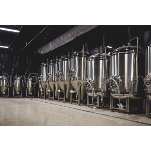 beer brewing equipment fermentation tank brite tank