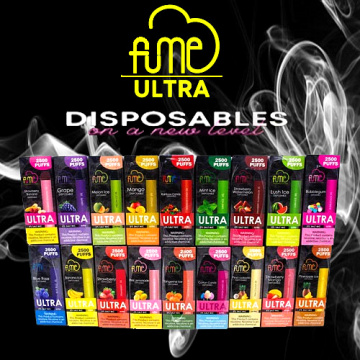 Италия Fume Ultra 2500 Puffs Одноразируемое вейп -устройство