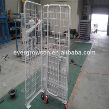 Stainless Roll Cart Special Type Roll Cage Logistic Cart