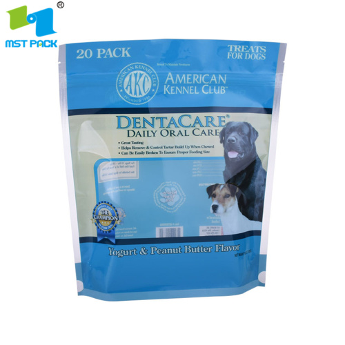 Resealable Dog Food Stand Up Pouch