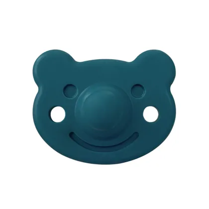 Cute bear shaped soft silicone baby pacifier
