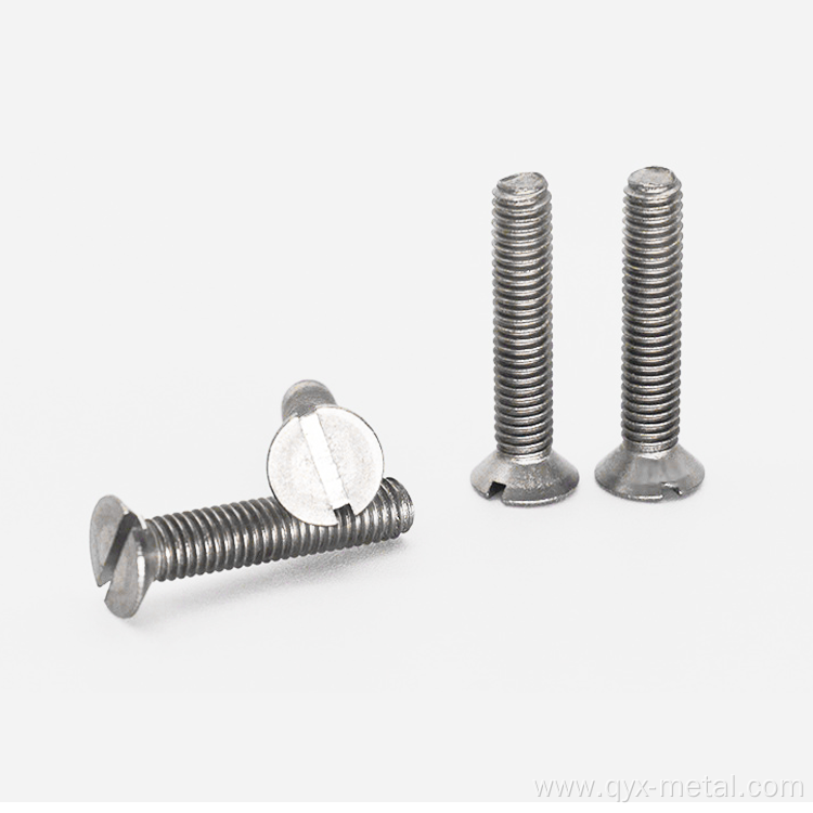 Custom Titanium Countersunk Head Screws for Industry