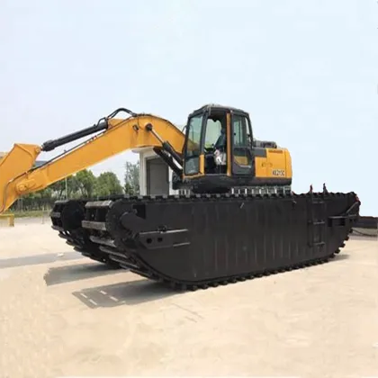 21Ton Swamp Buggy Amphibious Dredging Excavator