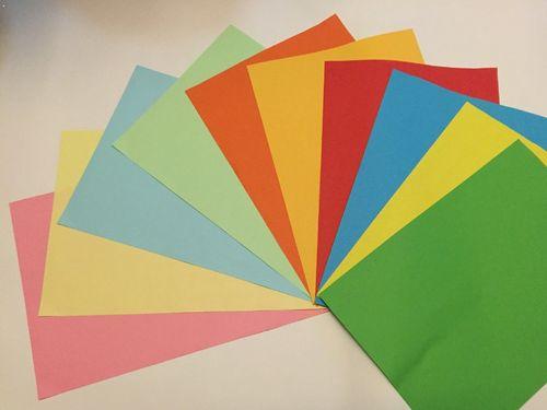Impresión de papel de tarjeta de color mly