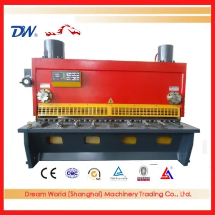 Anhui Shuangli brand sheet shearing machine , shears plate machine , hydraulic shearing machine