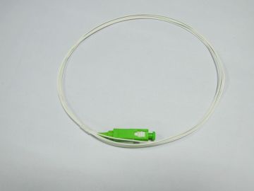 High Dense Sc Sm Fiber Optic Pigtails 0.9mm For Wans And Lans , White