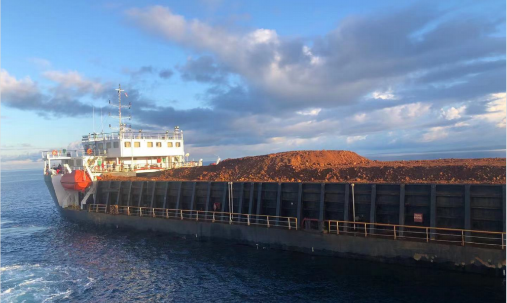 Second Flat Deck Barge