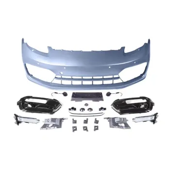 Front Bumper Assembly with Grille for Porsche Panamera 970.1 to GTS 2010-2013 Body Kit