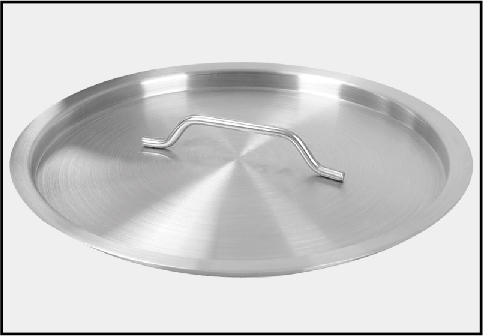 Commercial composite stainless steel sauce pan