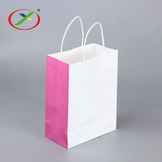 Environmental Protection Handle Kraft Paper Bags