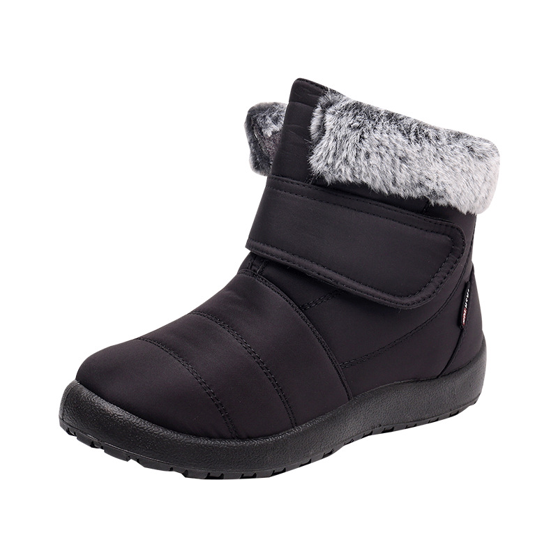 Cotton shoes for warmth and plush thickening