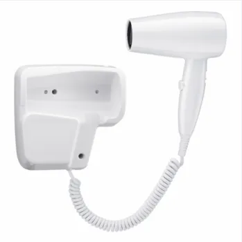 1200W Wall Mounted Hotel Bathroom Hair Dryer with Holder