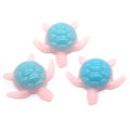 100 stks Cartoon Leuke Schildpad Plat Hars Cabochons voor Kinderen Haarelastiekjes Scrapbooking Diy Versieringen Decoratie Ambachten