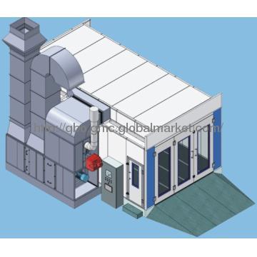 Auto paint spray booth
