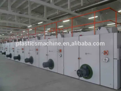 PP double-direction geogrid making machine