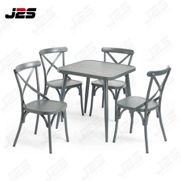 Minimalist Metal Bar Table with Clean Lines" could be directly used as a suitable title for a search engine query or product description. However, if we are to slightly adjust it for better SEO or clarity, we might consider:

"Minimalist Metal Bar Table: 