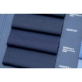 Blue Basketweave 50% Wool Fabric