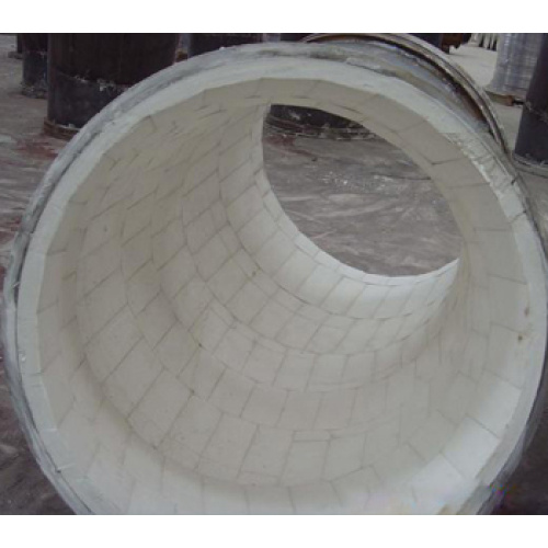 Impact Resistant Composite Ceramic Liner Seamless Rubber ceramic lined pipe Factory