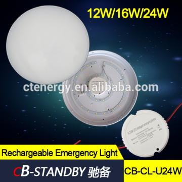 With backup battery emergency modern ceiling lamp rechargeable led lighting