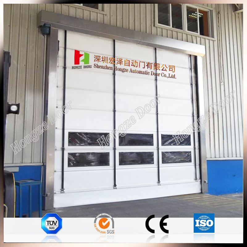 Exterior Stacking Folding Type PVC Fabric Door