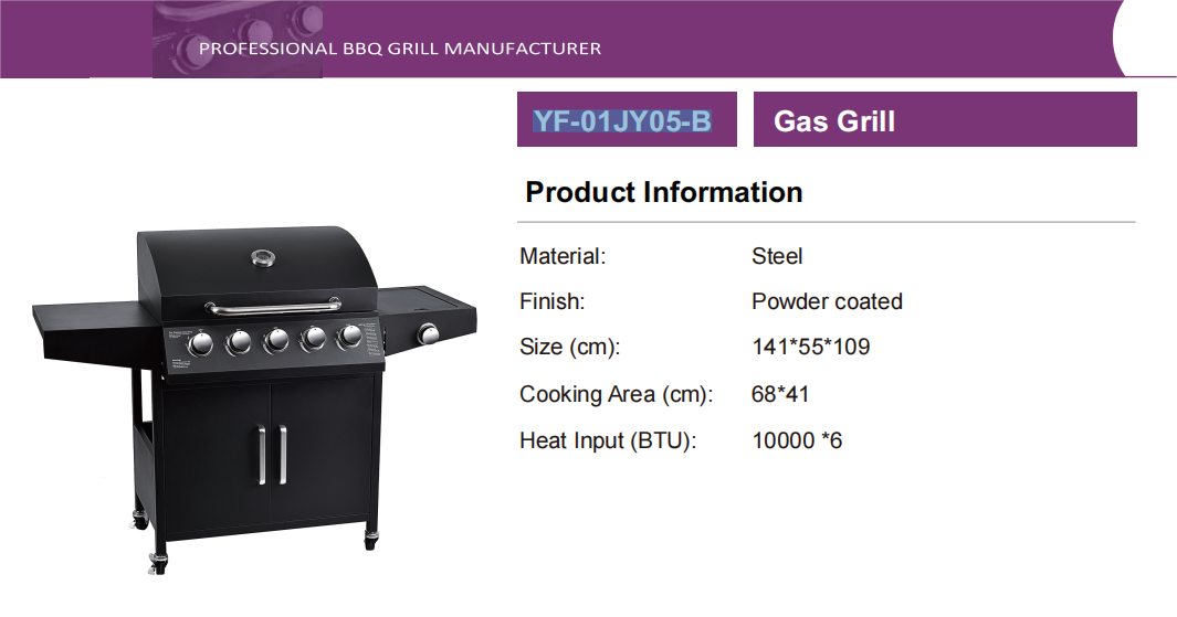 Large Gas Grill Outdoor