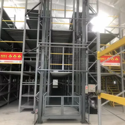 Hydraulic Goods Lift for Storage Shelves and Racking Systems