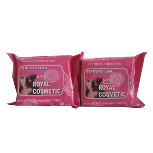 Penghapusan Makeup Biodegradable Wipes Kosmetik