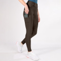 Klassieke Bruine Dames Equestrian Fitness Pants