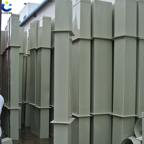 Pp Rectangular pipe ventilation system