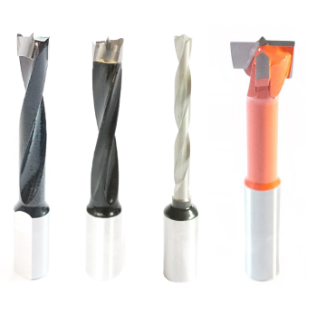 CNC Carbide Woodworking Tools: Brad Point Boring & Dowel Drill Bits for Precise Woodwork