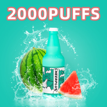 Toptan fiyat orijinal cheerplus 2000 puflar tek kullanımlık vape