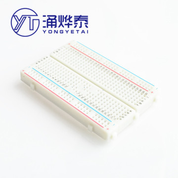YYT 1PCS Can be spliced solderless breadboard solderless test circuit board experiment board with jumper 400 holes
