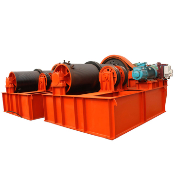Große Tonnage Electric Wire Seil Open Winch Trolley Systems