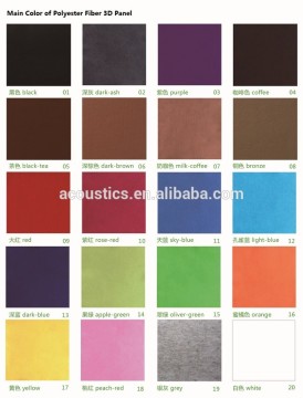 fire proof acoustic wall panel Using for concert hall