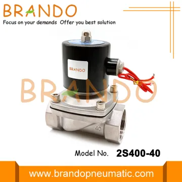 2S400-40 1.5'' Diaphragm SS304 Water Solenoid Valve